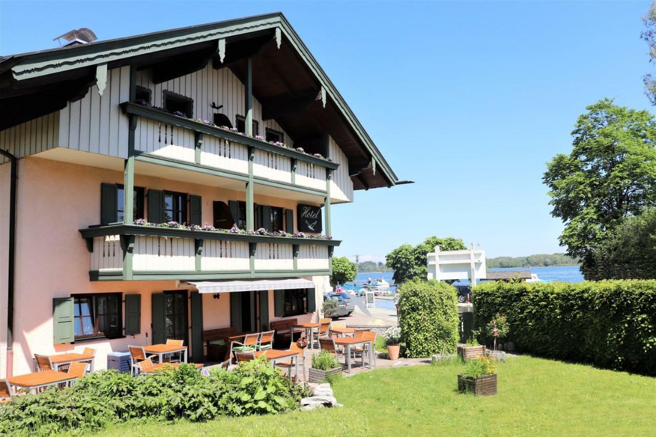 Hotel Garni Moewe Am See Prien am Chiemsee Dış mekan fotoğraf